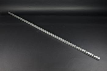 Leitersprosse Rund, Stahl roh 2000x30x30x2 mm