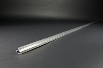 Einfassprofil Typ C (rechteckig) - 20 mm breit, 3000 mm lang - aus Stahl