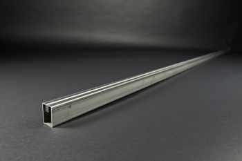Einfassprofil Typ E 1.7 (rechteckig) - 20 × 30 mm, 3000 mm lang - aus Stahl, sendzimirverzinkt