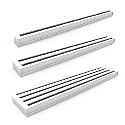 Lüftungsgitter - Schlitzdurchlass LT450 für die Deckenmontage