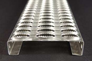 Profilrost Stabil, Stahl roh 6000x180x40x2,5 mm