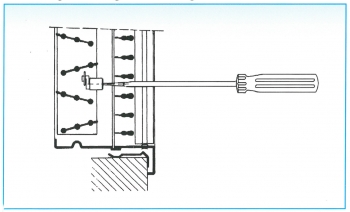 Luftmengenregulierer GT007 - 500 x 100 mm<br>aus verzinktem Stahlblech, RAL 9005 schwarz lackiert