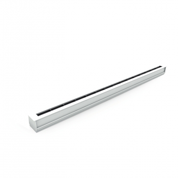 Schlitzdurchlass LT451 aus Aluminium - 1 Schlitz<br>als einteiliges Lüftungsgitter - 1200 mm Schlitzlänge